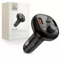 TECH-PROTECT CC06 3-porttinen autolaturi PD 72W + FM-lähetin Bluetooth, musta