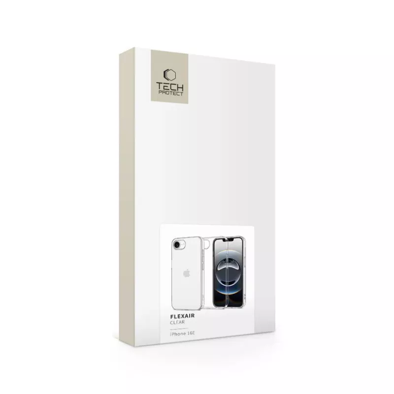 Tech-Protect Flexair iPhone 16E/17E kirkas