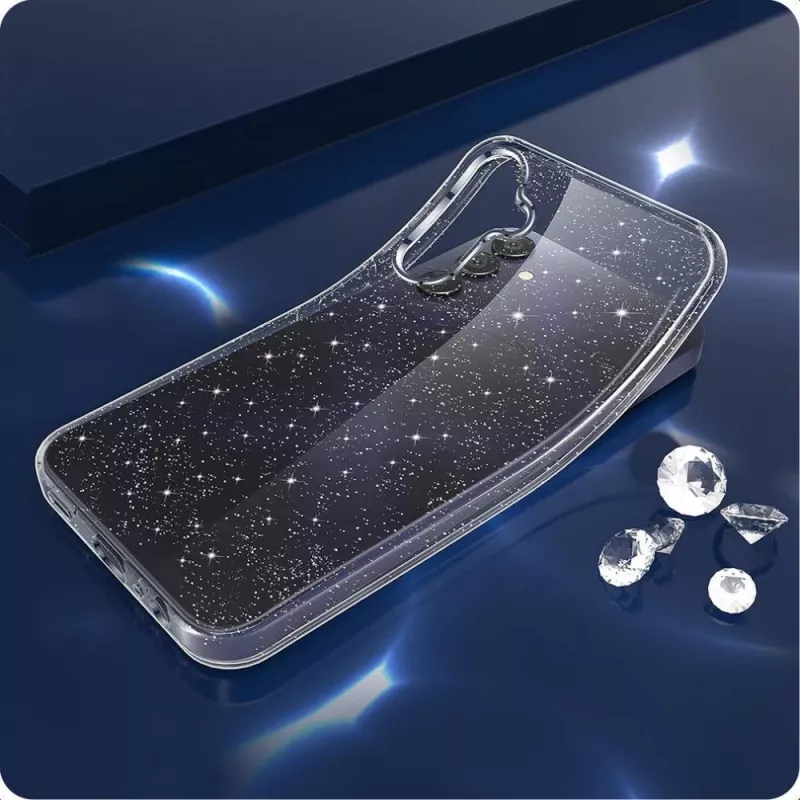 Tech-Protect Flexair Galaxy A56 5G glitter-takakansi
