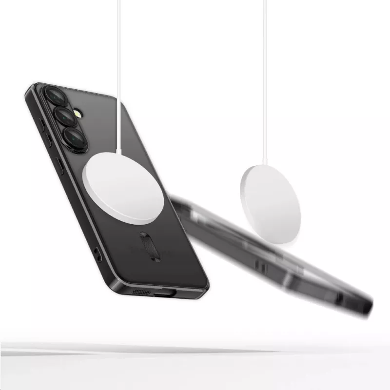 Tech-Protect Magflex MagSafe Galaxy A56 5G kiiltävänmusta