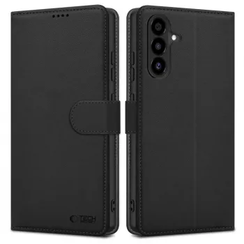 Tech-Protect lompakkokotelo Samsung Galaxy A26 5G musta