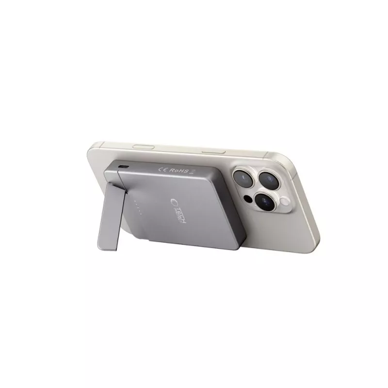 TECH-PROTECT PB14 LIFEMAG MagSafe-varavirtalähde 5000mAh avaruudenharmaa