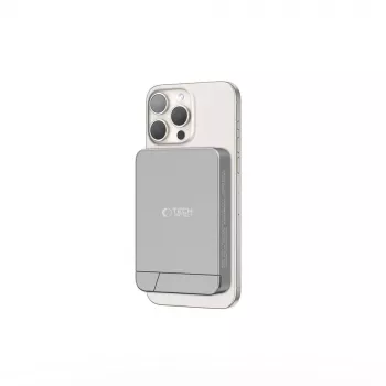TECH-PROTECT PB15 LIFEMAG MagSafe-varavirtalähde 10000mAh avaruudenharmaa