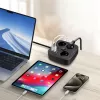 TECH-PROTECT PCS3X4 jatkojohto 2 USB & 2 Type-C & 3 pistorasiaa 200cm musta