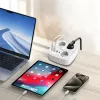 TECH-PROTECT PCS3X4 jatkojohto 2 USB & 2 Type-C & 3 pistorasiaa 200cm valkoinen