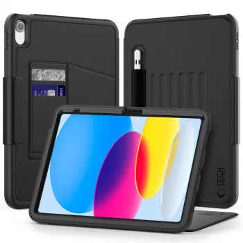 Tech-Protect SC Pen Armor Case iPad 10,9 inch 10. sukupolvi (2022) / iPad 11 inch 11. sukupolvi (2025) - musta