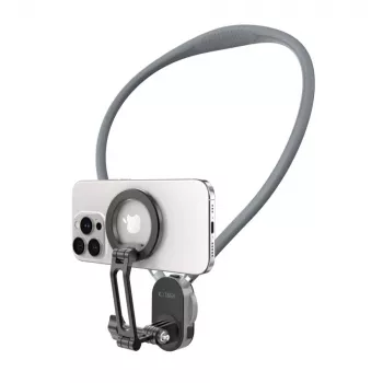 TECH-PROTECT AC200 magneettinen MagSafe & GoPro & DJI kaulapidike Crayon Grey