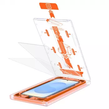 TECH-PROTECT Quick Set+ karkaistu lasi -näytönsuojakalvo 2 kpl:n pakkaus Samsung Galaxy S24 / S25, kirkas