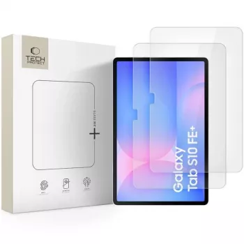 Tech-Protect Glass Fit+ panssarilasi-näytönsuojakalvo Samsung Galaxy Tab S10 FE+ 13.1 X620 / X626B – läpinäkyvä – 2 kpl:n pakkaus