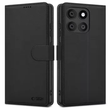 Tech-Protect lompakko Motorola Edge 60 / 60 Fusion musta