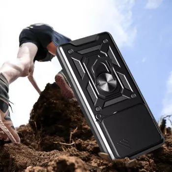 Tech-Protect Camshield Pro -kotelo Xiaomi Redmi Note 14 4G, mattamusta