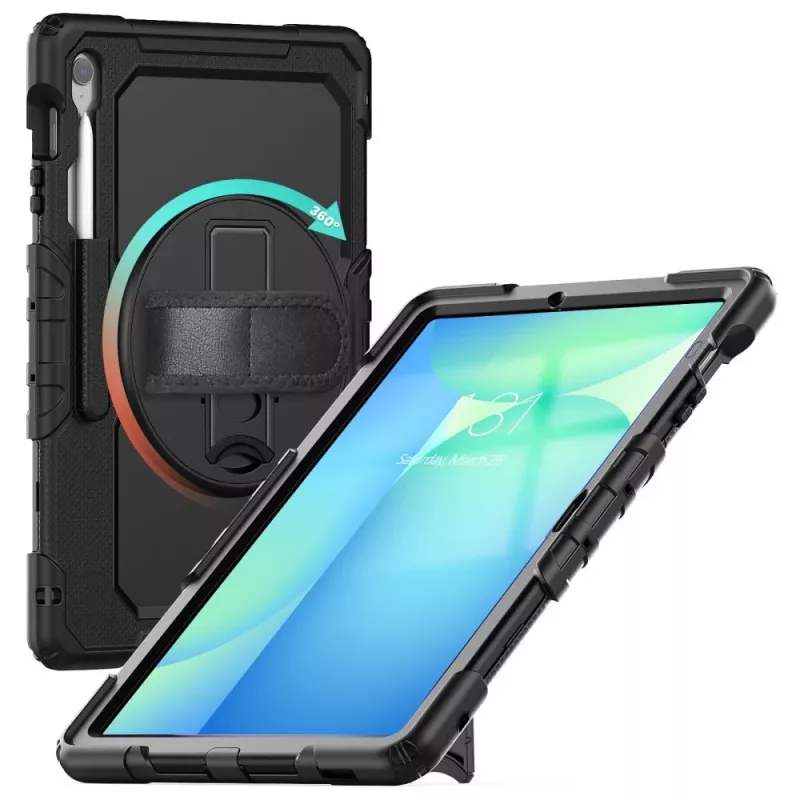 TECH-PROTECT SmartCase Samsung Galaxy Tab S10 FE+ musta