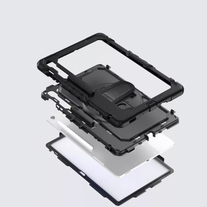 TECH-PROTECT SmartCase Samsung Galaxy Tab S10 FE+ musta