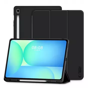 Tech-Protect SC Pen -kotelo Samsung Galaxy Tab S10 FE+ 13.1 X620 / X626B -tabletille, musta
