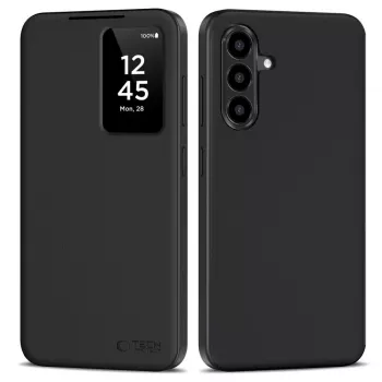Tech-Protect Smart lompakkokotelo Samsung Galaxy A56 5G, mattamusta