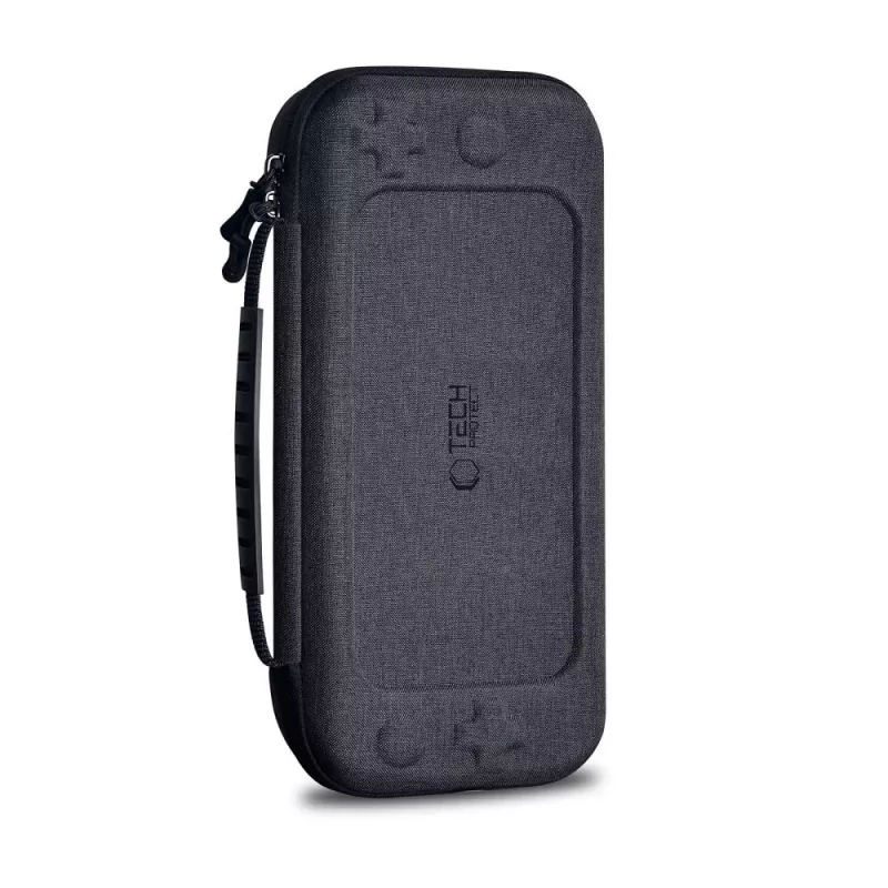 TECH-PROTECT kovakuorinen kotelo Nintendo Switch 2, tummanharmaa