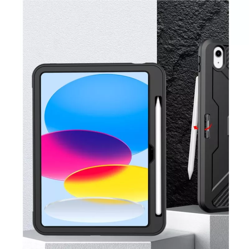 Tech-Protect Endurance Case iPad 10,9 inch (10. sukupolvi, 2022) / iPad 11 inch (2025) - musta