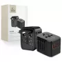 TECH-PROTECT TA200 matkasovitin EU / UK / US / AU musta