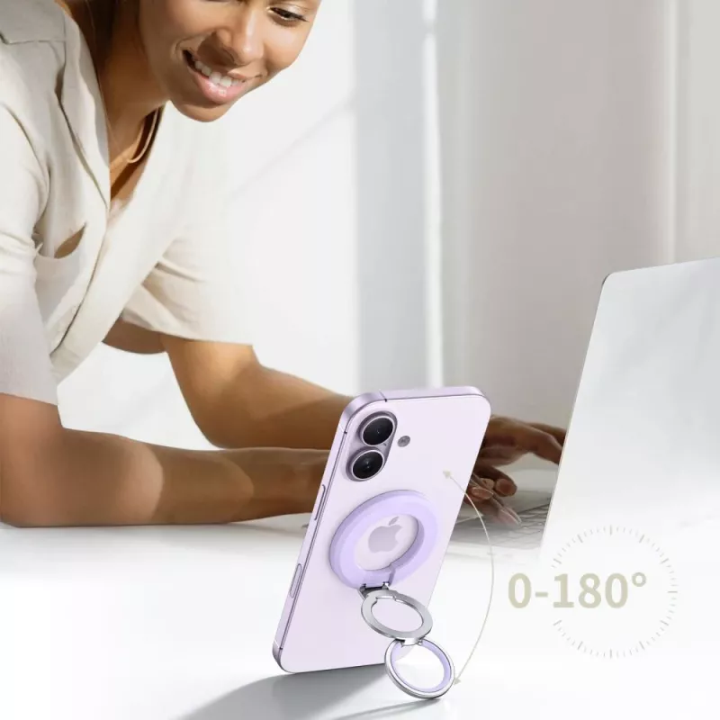 TECH-PROTECT MMR500 magneettinen MagSafe-puhelinrengas mauve