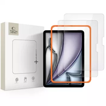 TECH-PROTECT Easy Set+ 2-Pack Tempered Glass Screen Protector iPad Air 11 inch 6/7/8 (2024-2026) kirkas
