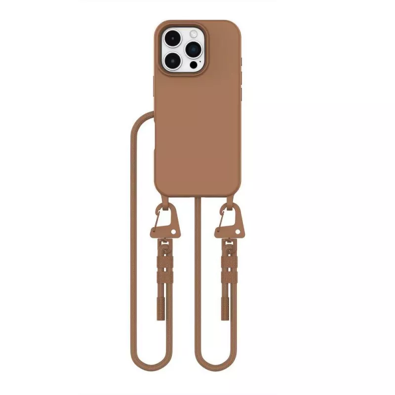 Tech-Protect Magnecklage MagSafe-kotelo iPhone 16 Pro Max ruskea