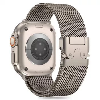 TECH-PROTECT Milano Apple Watch 8 / 9 / 10 / 11 / SE / Ultra (44 / 45 / 46 / 49 mm) titaaninen linkkiranneke