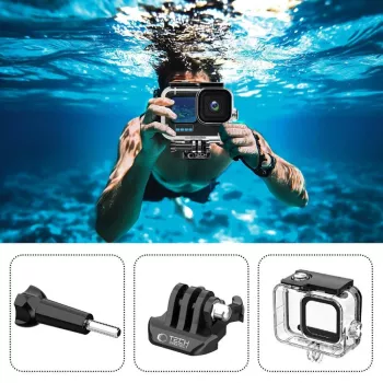 TECH-PROTECT GA200 vesitiivis kotelo GoPro Hero 9 / 10 / 11 / 12 / 13 - kirkas