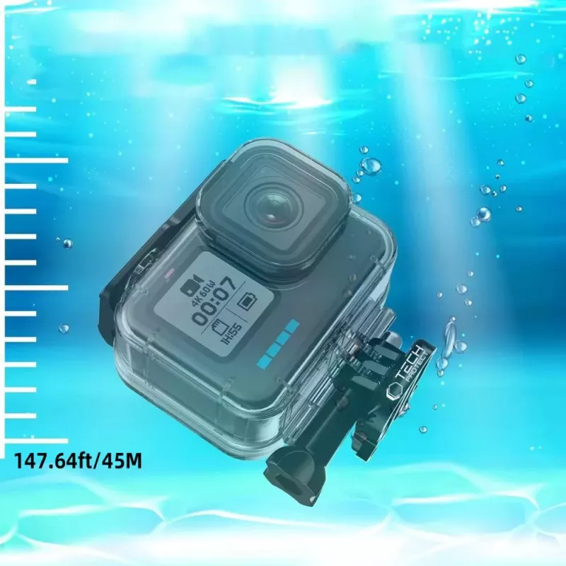 TECH-PROTECT GA200 vesitiivis kotelo GoPro Hero 9 / 10 / 11 / 12 / 13 - kirkas