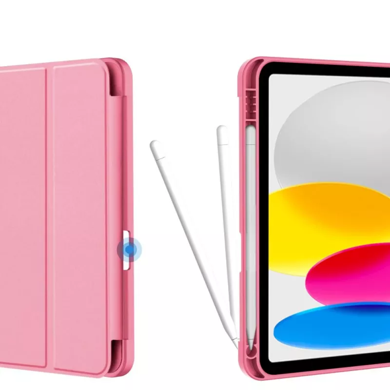 Tech-Protect SC Pen -kotelo iPad 10.9 (10th Gen, 2022) / iPad 11 (2025) -tableteille, magenta
