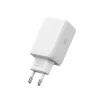 TECH-PROTECT NC45W-GAN 2-porttinen verkkolaturi PD 45W + USB-C-kaapeli valkoinen