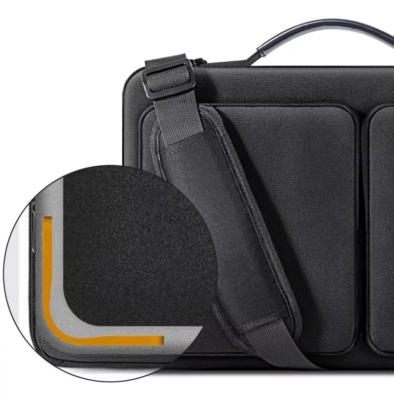 Tech-Protect Defender Bag 13-14 musta