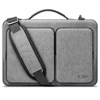 Tech-Protect Defender Laptop Bag 15-16 inch harmaa