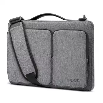 Tech-Protect Defender Laptop Bag 15-16 inch harmaa