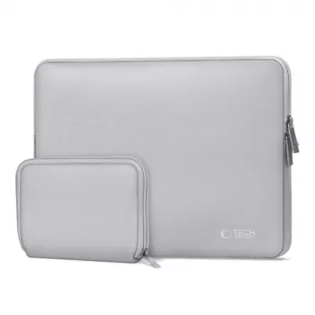 Tech-Protect NeoSlim Laptop Sleeve 13-14 inch harmaa