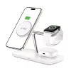 TECH-PROTECT QI15W-A45 3-in-1 magneettinen MagSafe-langaton laturi valkoinen