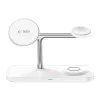 TECH-PROTECT QI15W-A45 3-in-1 magneettinen MagSafe-langaton laturi valkoinen