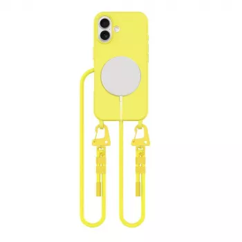 Tech-Protect Magnecklace MagSafe iPhone 16 keltainen