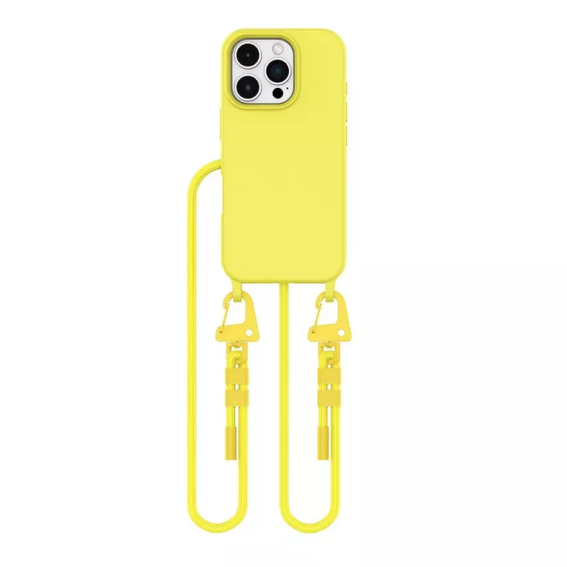 Tech-Protect Magnecklace MagSafe -kotelo Apple iPhone 16 Pro keltainen