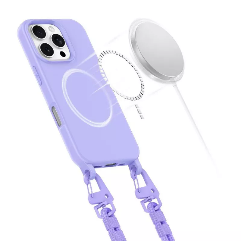 Tech-Protect Magnecklace MagSafe -kotelo iPhone 16 Pro Max laventeli