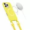 Tech-Protect Magnecklace MagSafe -kotelo iPhone 16 Pro Max, keltainen