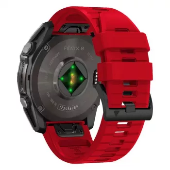 TECH-PROTECT SILICONE LINE GARMIN FENIX 5X / 5X PLUS / 6X / 6X PRO / 7X / 8 (51 MM) PUNAINEN