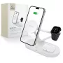 Tech-Protect QI15W-A41 3IN1 MagSafe langaton latausteline valkoinen