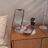 Tech-Protect QI15W-A41 3IN1 MagSafe langaton latausteline valkoinen