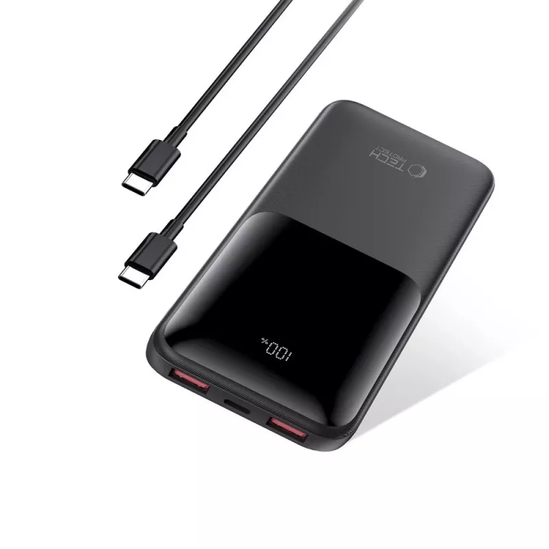 TECH-PROTECT PB01 varavirtalähde 10000mAh 22,5W musta