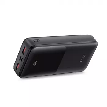 TECH-PROTECT PB02 varavirtalähde 20000mAh 22,5W musta