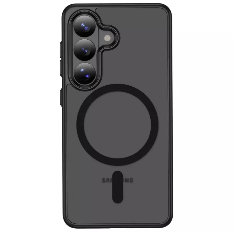 Tech-Protect Magmat MagSafe Galaxy S26 matta musta