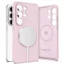 Tech-Protect Silicone MagSafe -kotelo Samsung Galaxy S26 Ultra pinkki helmiäinen