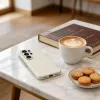 Tech-Protect Silicone MagSafe -kotelo Samsung Galaxy S26 Ultra - Cosmic Latte