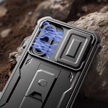 TECH-PROTECT KEVLAR CAM+ 2-SET Galaxy A57 5G musta suojakotelo