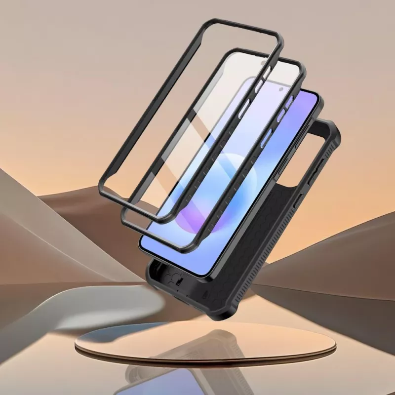 TECH-PROTECT KEVLAR CAM+ 2-SET Galaxy A57 5G musta suojakotelo